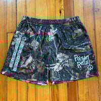 Image 1 of Camo Mesh Shorts