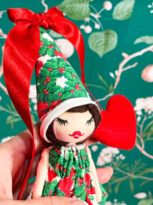 Image of ORNAMENT ELF ART DOLL #8