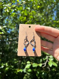 “blue devotion” earrings