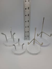 Image 1 of Clear Acrylic Stand for Crystals - Multiple Style/Sizes