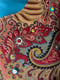 Image of Tapestry Colorful Flowers Sided Purse 