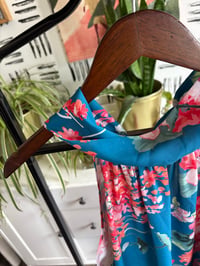 Image 2 of NWT flower tie neck top