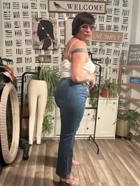 Image 3 of Dark light weight denim jeans 