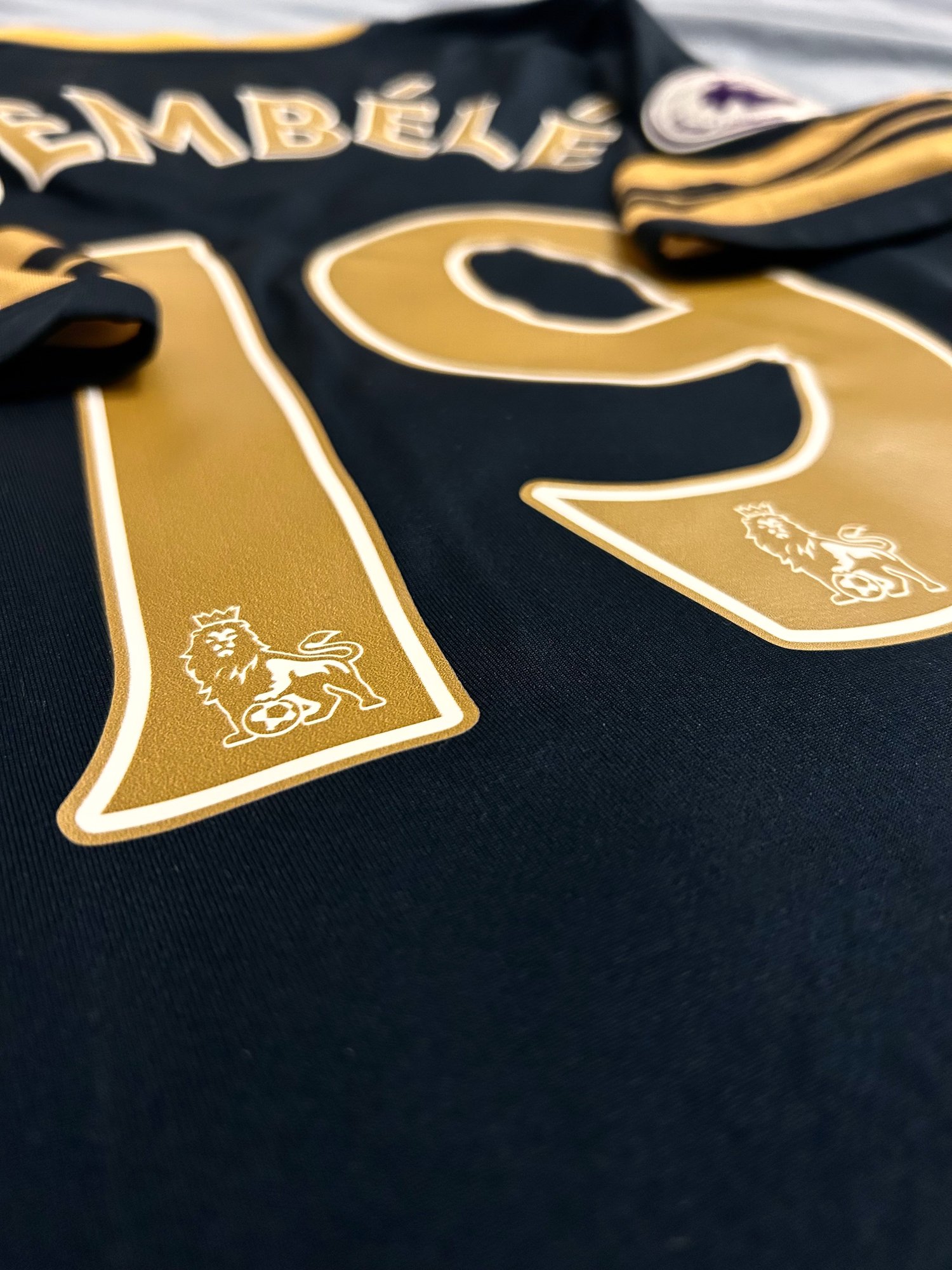 Image of Tottenham Hotspur “DEMBÉLÉ 19” 2016/17 Away Shirt + PL patches (M)
