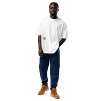Image 3 of Jacque Horse fighter  Oversized heavyweight t-shirt