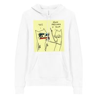 Image 3 of more mascara Unisex hoodie 