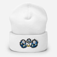 Image 2 of Three eyed Cuffed Beanie
