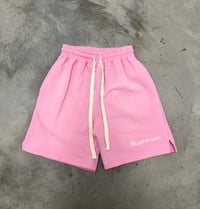 Image 1 of DOUBLE PINK BEAST SHORTS