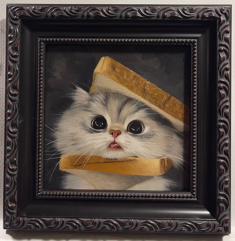 Image of "Cheese" Original painting 