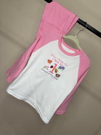 Image 2 of Coloured Sleeve Pyjamas