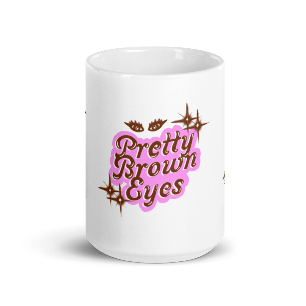 Image of Pretty Brown Eyes Coffee Mug