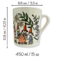 Image 4 of Camping Gnomes Mug (450ml / 15oz)