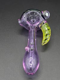 Image 10 of UV Reactive Wig Wag Pipe W/ Opal 