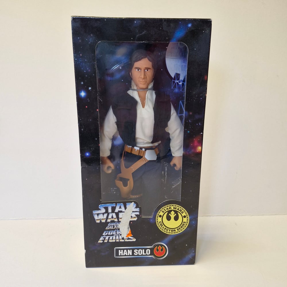 Image of Star Wars Han Solo 12 Inch Collector Series Action Figure boxed 1996