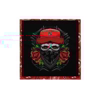 Image 3 of Rowdy Rag's banger print bandana (