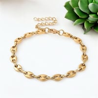 Image 1 of Coffee bean bracelet