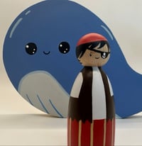 Image 5 of Pedro the Pirate - Peg doll