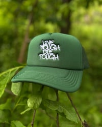 Forest Green “Tag” Trucker Hat
