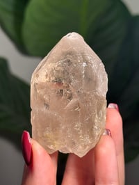 Image 3 of NATURAL RUTILE SMOKEY QUARTZ POINT -BRAZIL- L