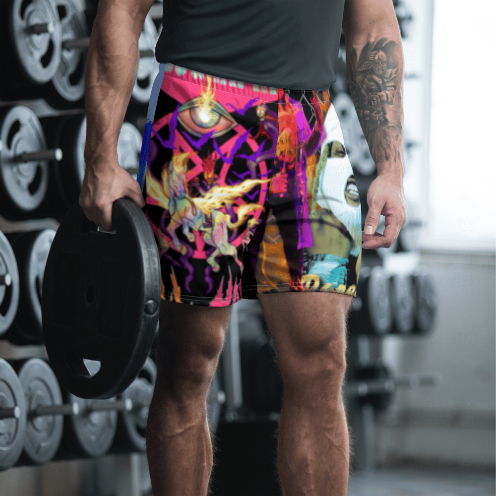 SWIEZO "SURFS UP" ATHLETIC SHORTS