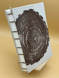 Image 1 of Large Nature Print Coptic Blank Book