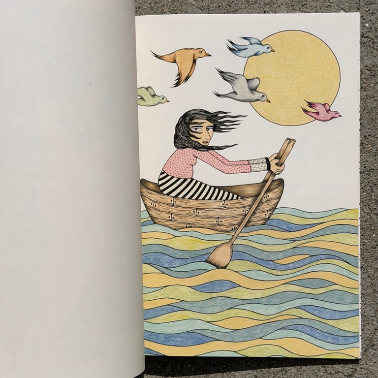 Dream Drops: A Coloring Book by Mel Kadel (PRE ORDER - Ships in Early September) Image 7
