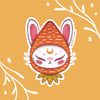 Carrot Bunny sticker