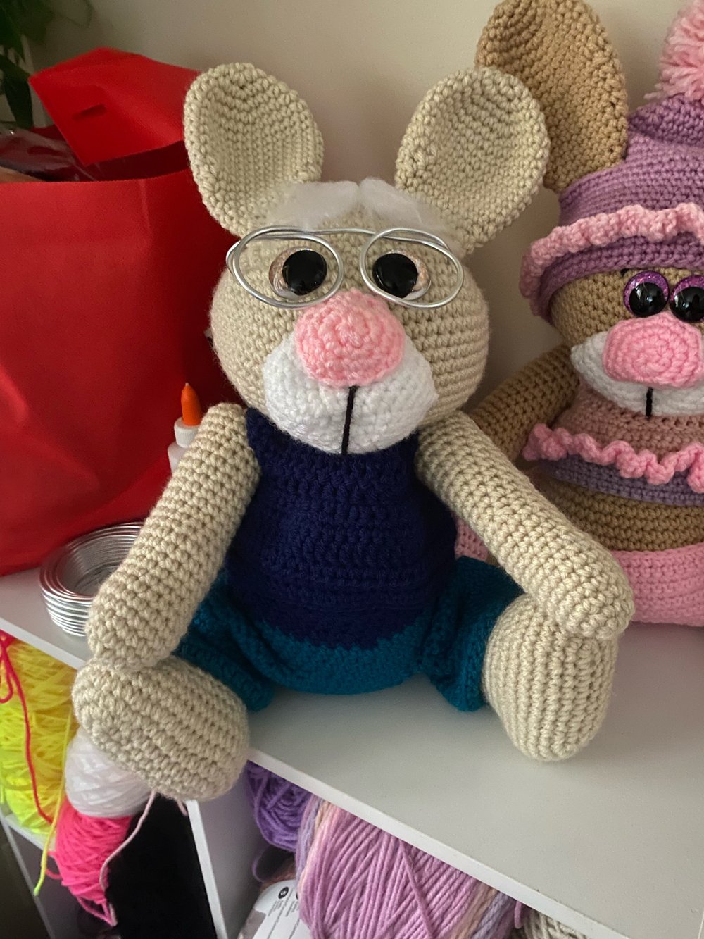 Mr bunny Stuffie