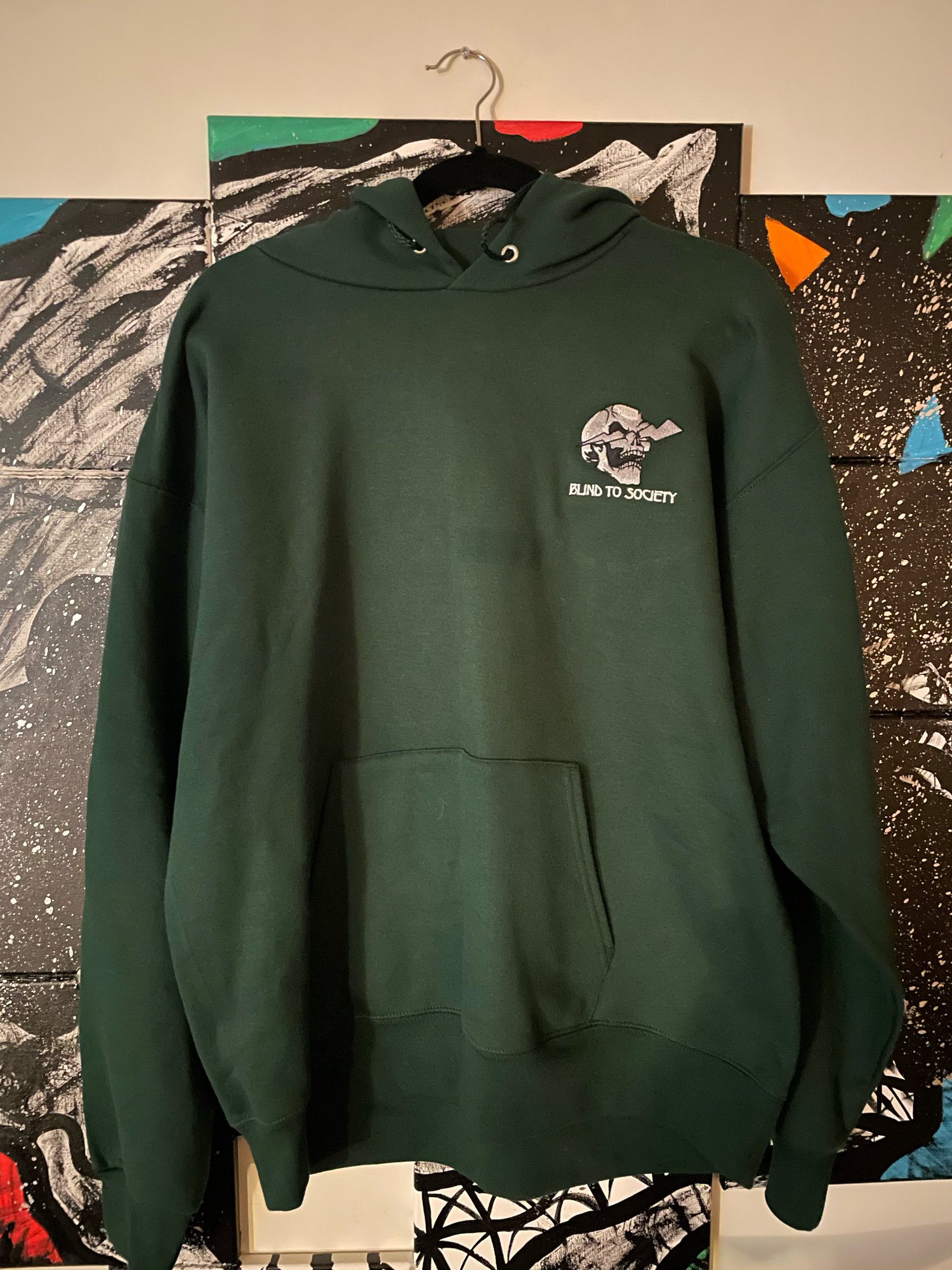 BTS Forest Green 'OG Logo' Hoodie