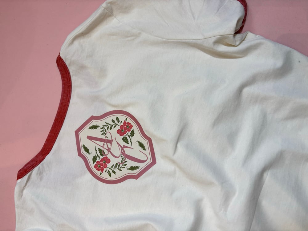 Image of American girls  vintage wash ringer tee 