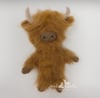 Highland cow lovey preorder 