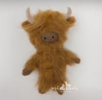 Image 4 of Highland cow lovey preorder 