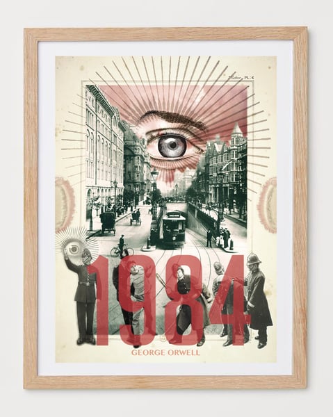 Image of 1984 George Orwell lámina 