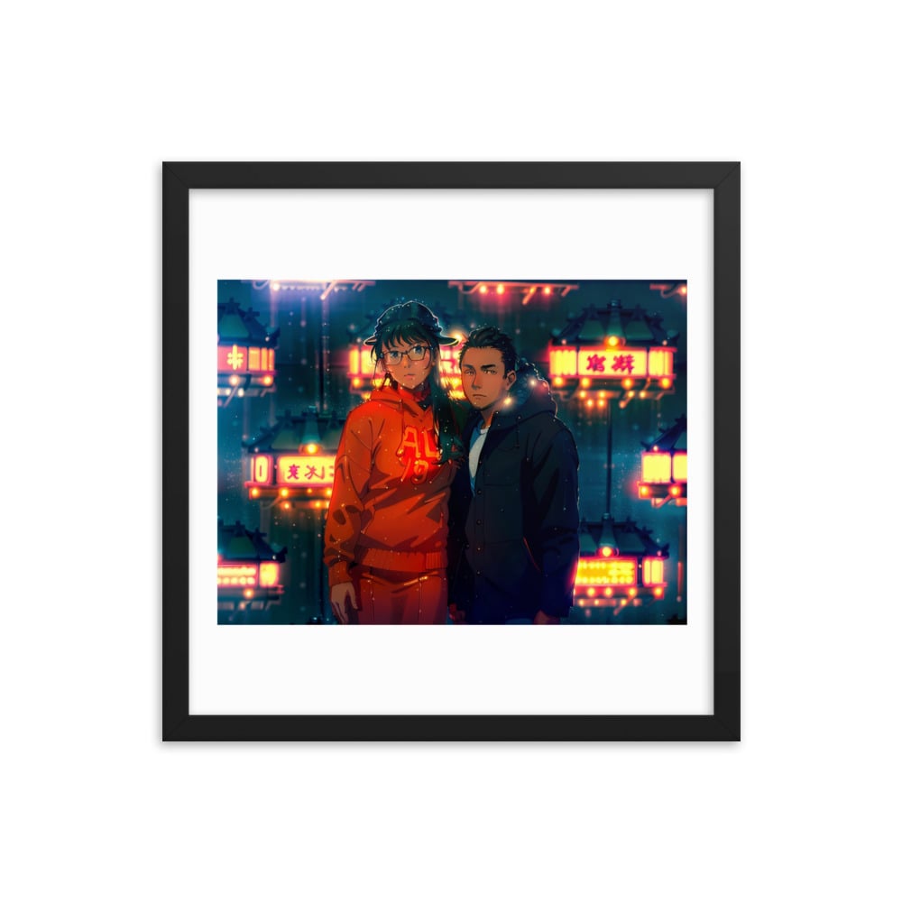 ZEN EXP - “Fan Luv” Framed photo paper poster