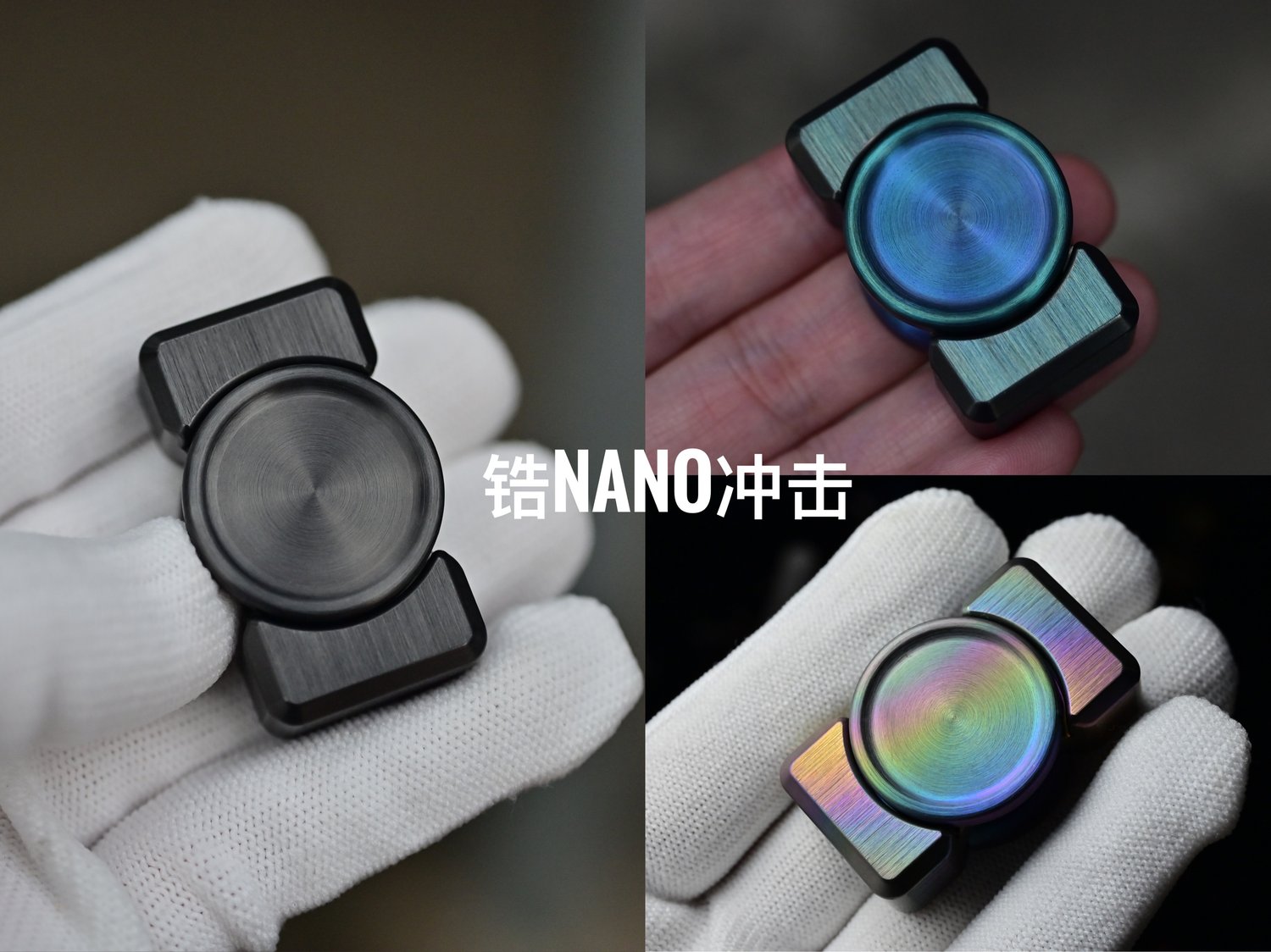 Image of Zirc nano collision hand spinner drop time 29th October 08:00 pm EST 