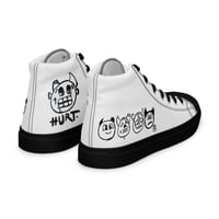 Image 1 of ThePloútosClub “FACES” high top canvas shoes