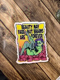 Image 2 of Brains are forever 🧠 (sticker)