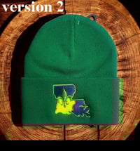 Image 3 of Louisiana Fleur De Lis Beanie / Custom Colors