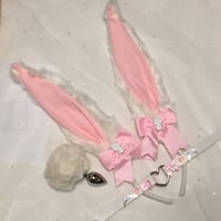 White Pink Kawaii PetPlay set 🐇 