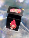 My melody 🖤 sparkle to go case 💕