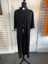 Short Sleeve Standard Black Cleegy Dress 