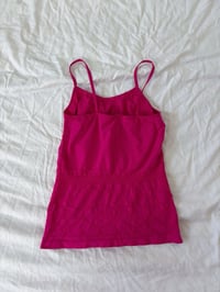 Image 3 of 00s Hot pink tank top // S 