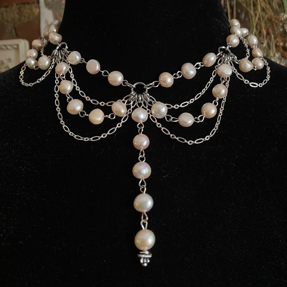 Adel Purple Collar Necklace