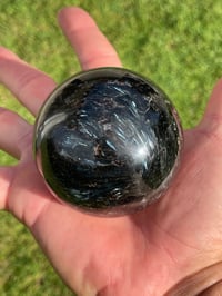 Image 13 of Astrophyllite Sphere #1828