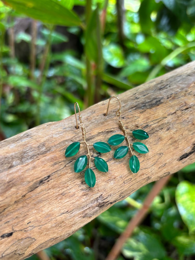 Image of vine earrings