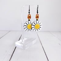 Image 3 of Flower Power Daisy Earrings