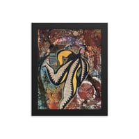 Image 2 of Releasing the Cord: Freedom Framed Print