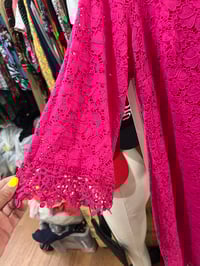 Image 2 of pink lace dress