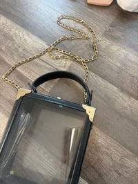 Image 2 of Clear heavy case chain bag 