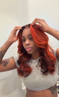 Image 1 of Orange Ombré 20inch 360